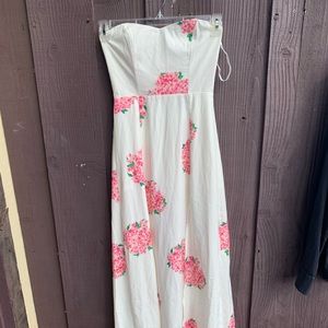 Floral maxi dress